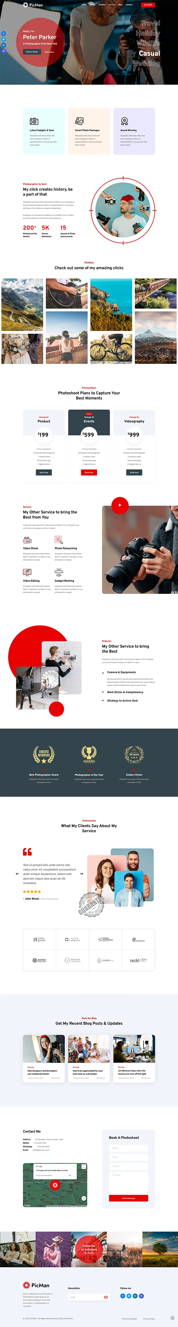 PicMan joomla template