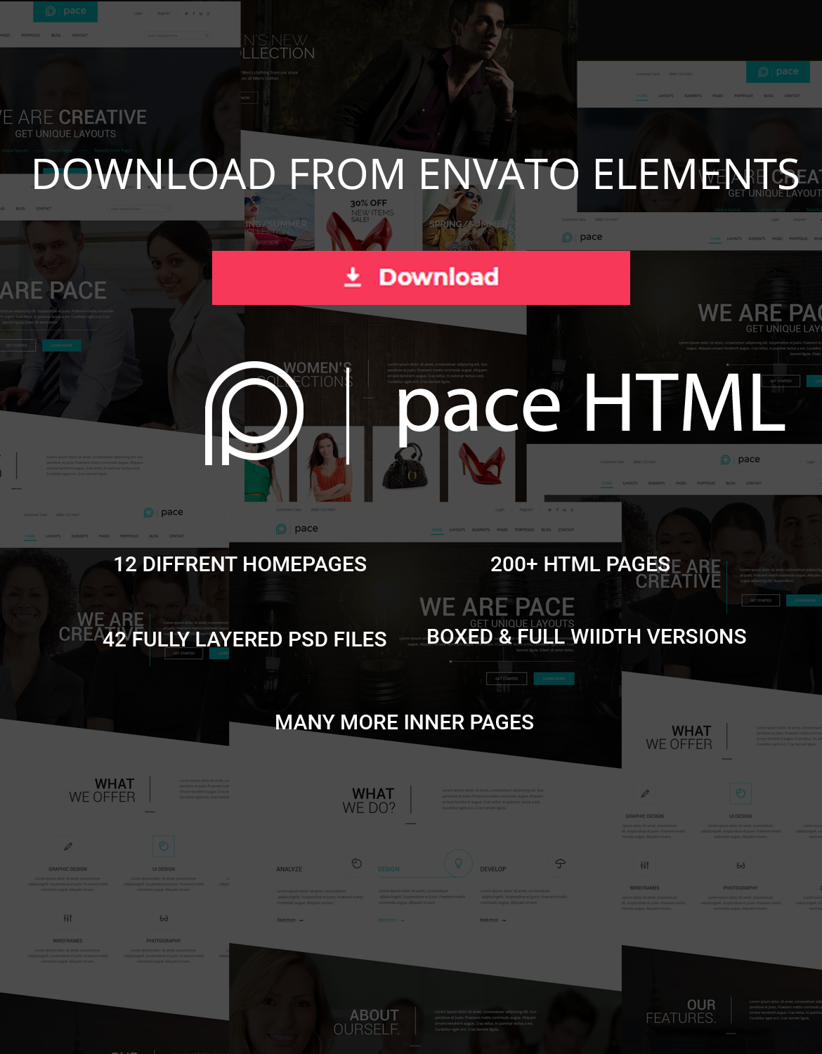 Pace - Responsive MultiPurpose HTML Template